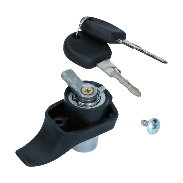 rear hatch look Tailgate lock - Black Bus 08/71-07/79