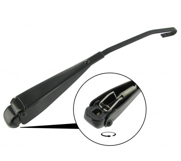 Wiper arm (black) left Beetle 1303 (LHD)
