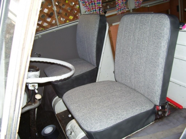 Sitzbezüge VW Bus T1 Grau