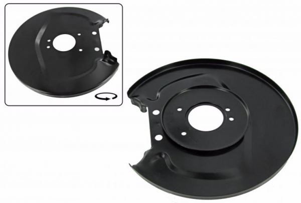 Disc brake splash shield (each) Beetle VW1200, VW1300 and VW1500 Karmann Ghia