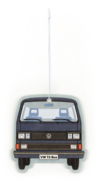 VW T3 Bus Bulli Lufterfrischer Auto Duftbaum Wunderbaum Auto VW Bus VW T3 BUS LUFTERFRISCHER - FRESH/BLAU