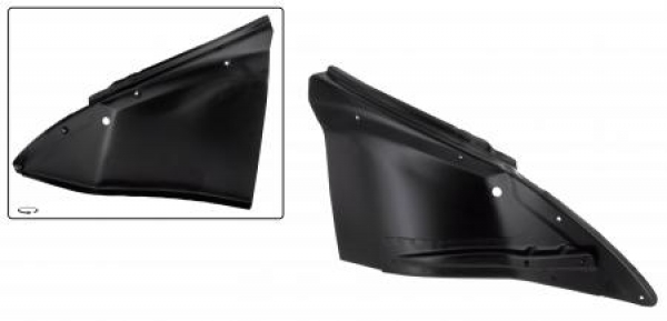 Rear bumper support with surrounding panel left Beetle until 7.1967 111809407