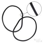 Dichtring-für-Scheinwerferglas-Paar-VW-Karmann-ghia-141941119(x2)