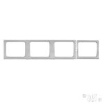 Sidewindow-inner-panel---complete-for-4-windows-Right--VW-Bus-T1-