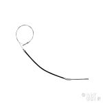 Hand-brake-cable-for-IRS-rear-suspension-VW-Kaefer-113609721J