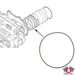 Dichtung-für--Zylinderlaufbuchse-VW-Bus-T3-025101177