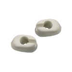 Halter Sonnenblenden Befestigung Clips weiß links rechts VW Käfer 65-67  VW Bus T2 68-79 SET | 111857561581 Sonnenblendenhalter