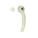 Sliding door handle with cap, silverbeige, each 211 843 642A