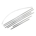 Aluminum molding set Beetle Beetle 08/62-07/66 TQ Sedan and Convertible