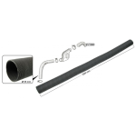 Heater hose left on blower cardboard   211261235 Length: 1000 mm Diameter: 55 mm