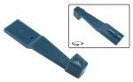 Air vent lever (blue) (each) Bus 8.1973 until 7.1979