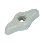 Knopf Verteilerklappe Frischluftkanal - Silverbeige VW Bus T1 221817847