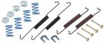 Brake shoe mounting kit rear, included tension springs 7.57-7.64