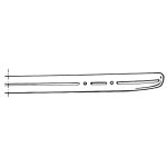 Bumper--rear--(split)-with-groove--bare-VW-Kaefer-111 707 311