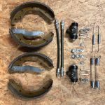 brake SET rear axle 1/1973 -12/1979