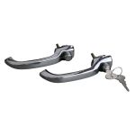 Door Handle with keys, as pair Bus 12/63-07/68 211 837 205J/M/K/L