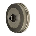Brake drum, rear without lugs