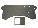Beetle until 7.1955 Firewall insulation plate rear well 113813805