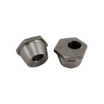 Super excentric conic camber nuts