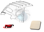 Headliner vw beetle mohair beige 53-1960
