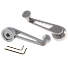 Fensterkurbel EMPI Aluminium Billet Edition Kurbel Fensteröffner Innen Fensterheber VW Bus Käfer T2 T3 vergl. 321837581n Kurbel Fensteröffner Innen Türgriff VW Bus Käfer T2 T3 vergl. 321837581