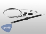 Clutch inner cable Bus 8.1972 until 7.1979 LHD and RHD -  VEWIB