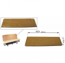 Bus 03/55-07/79 Seat padding backrest, rear  VW Bus T1 T2 T2b 8.1955 - 7.1979 211 885 775A