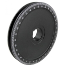 Standard size degree crankshaft pulley with 8 holes. mat black finish VW Käfer 1.2-1.6 12.47-12.86 ft-pulley-with-8-holes.-mat-black-finish-VW-Kaefer-AC105258