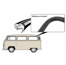 Rear side window seal deluxe without vent window Bus deluxe 8.1967 until 7.1971
