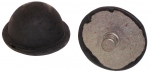 Vorderachse Puffer VW Bus T2 67-79 Anschlaggummi vergl. 211401253 Anschlagpuffer für Traghebel, oben