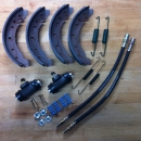 Wheel cylinder, front Brake shoes , Brake hose for VW Beetle 8.64-1999