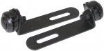 Supports for license plate, as pair
