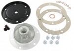Sump plate kit with magnetic drain plug black