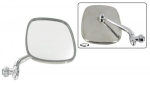 VW Bus T2 Mirror Edelstahl left T2 08.67-07.79 Vergl. 211857513F