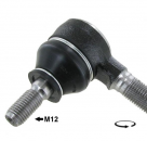Tie rod end A-quality Beetle 1968 (VIN 118 857 240) and later Karmann Ghia 1968 (VIN 148 857 240) and later Bus 8.1967 until 7.1979 Type 3 8.1967 and later Thing