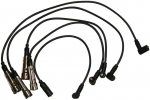 VW Bus T2 T3 Zündkabelsatz SCHWARZ 1.9 2.1 WBX Wasserboxer DJ MV DG DF