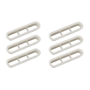 Vent rear defogger white (6 pieces) . 311819465A Headlining vent grills white