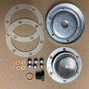 Sump plate kit with magnetic drain plug black 25/30 PS